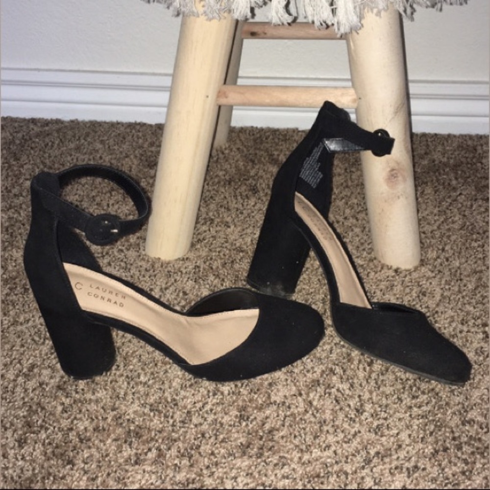 Black Lauren Conrad Heels